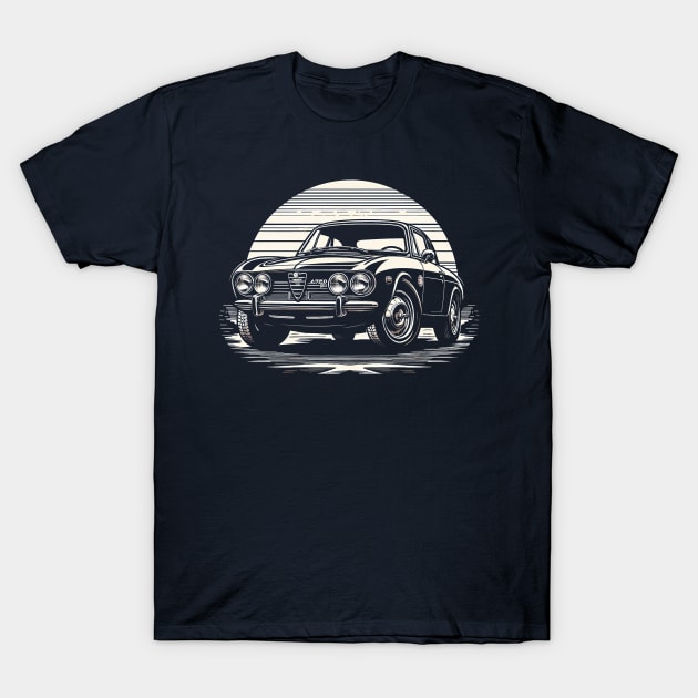 Alfa Romeo 2000 GTV T-Shirt by TaevasDesign